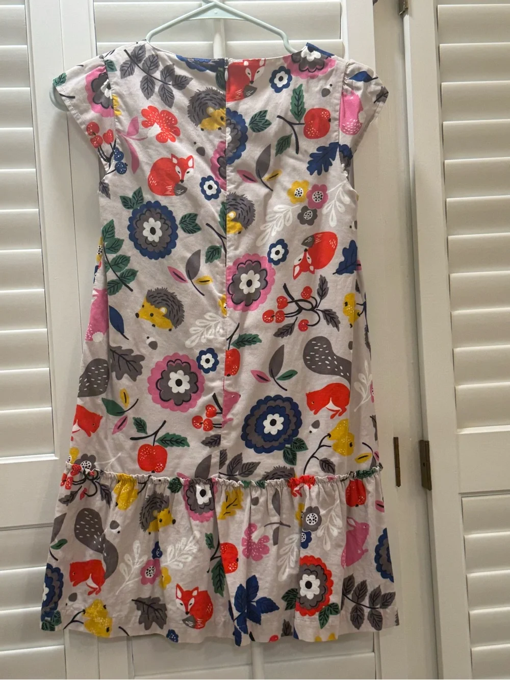 Mini Boden Floral & Animal Print Summer Dress - Multi